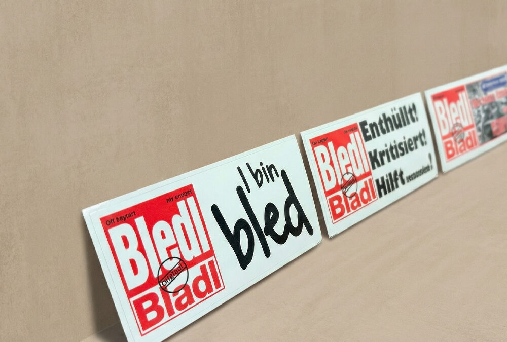 Aufkleber für die JU Abensberg – BledlBladl