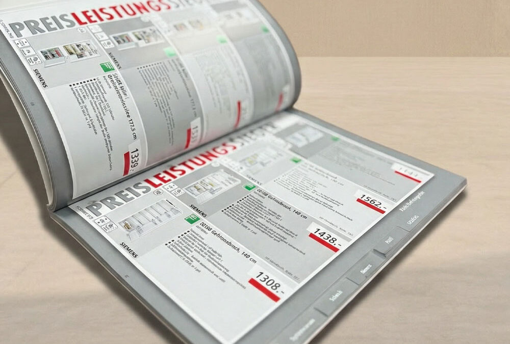 Katalog mit Registerstanzung für GfM in Neustadt a.d. Donau
