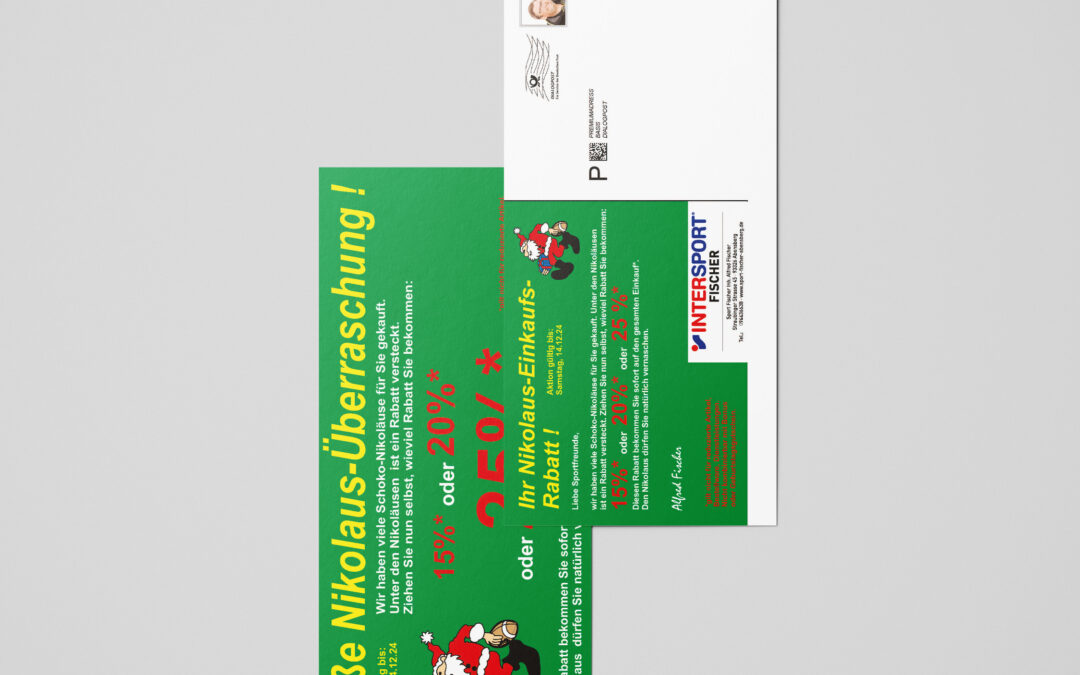 Nikolaus-Mailing für INTERSPORT Fischer