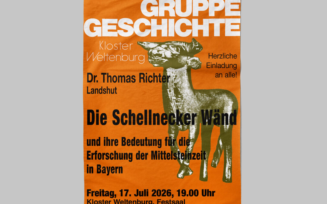 Plakate für die Gruppe Geschichte Kloster Weltenburg e.V.
